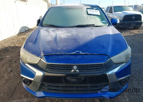 2016 Mitsubishi Outlander Sport 2.0 Es из США, поврежденный, VIN JA4AP3AU4GZ027317